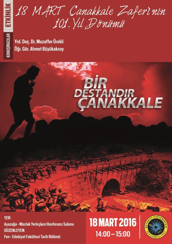 18 Mart Çanakkale Zaferi'nin 101. Yıl Dönümü